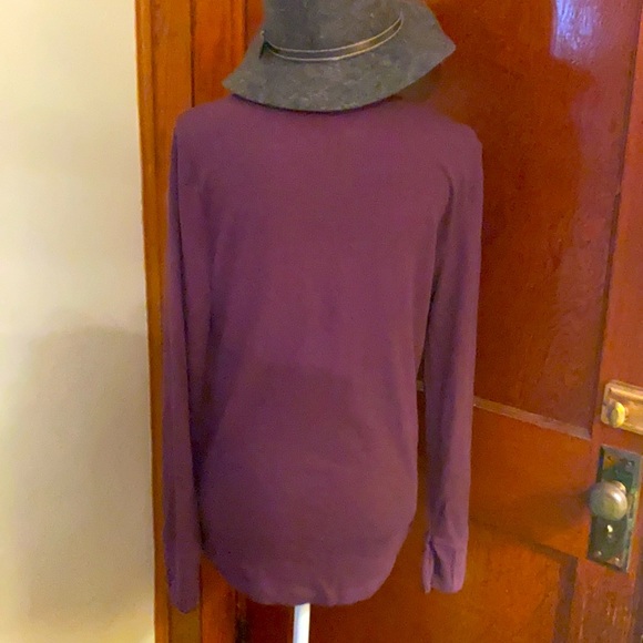 ⚡️⚡️5/$20⚡️⚡️🔸Purple waffle Oversize T-shirt🔸 - Picture 4 of 4